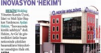 Sanayi Gazetesi<br />
19 Ocak 2015