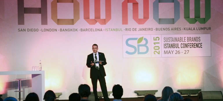 Prefabrik Yapı A.Ş. 2015 Sürdürülebilir Markalar Konferansındaydı