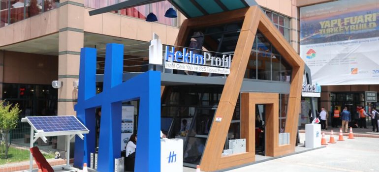 Hekim Profil GES Taşıyıcı Profilleri ile Yapı Fuarı’nda