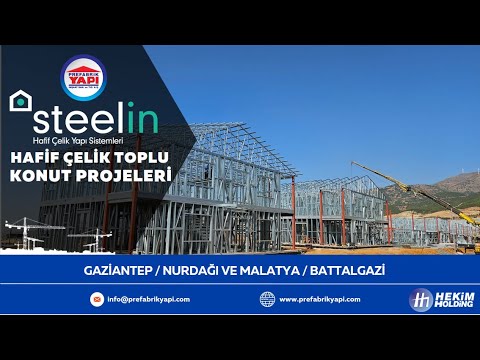 Hafif Çelik Toplu Konut Projeleri