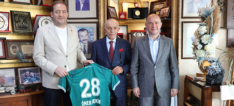 Giresun Vali’sinden Hekim Holding’e Ziyaret