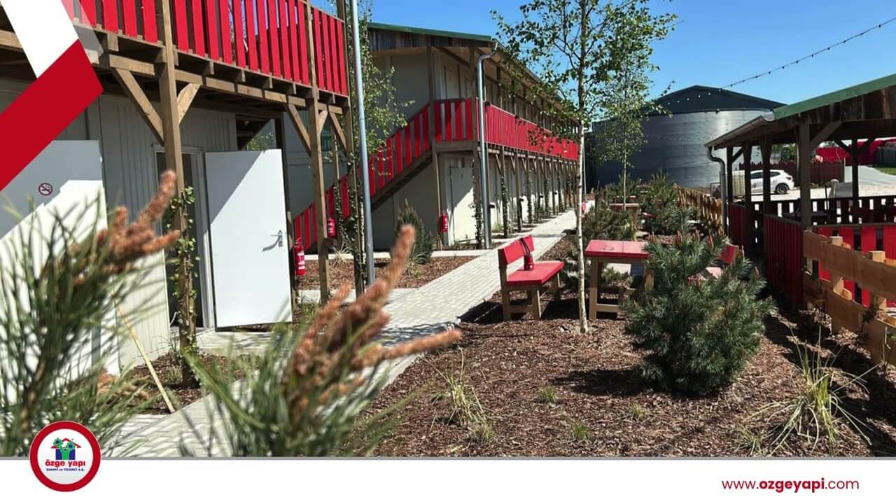 Almanya Rovershagen’de Türk mühendisliğiyle inşa edilen modern yaşam alanları