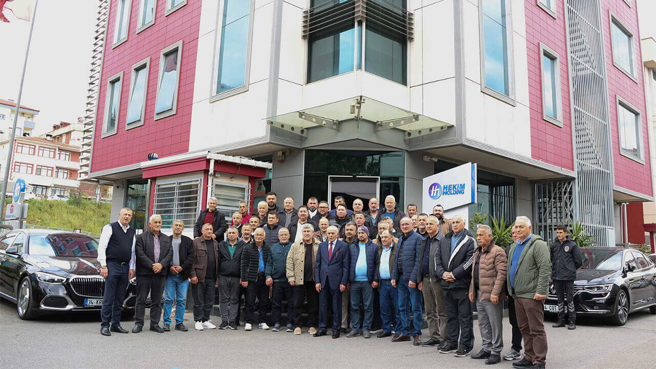 Piraziz Heyetinden Hekim Holding’e Ziyaret