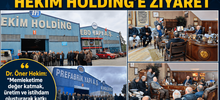 Piraziz Heyetinden Hekim Holding’e Ziyaret